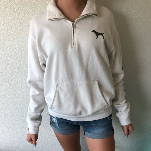 PINK Victoria's Secret Jackets & Blazers - PINK Victoria Secret quarter zip jacket